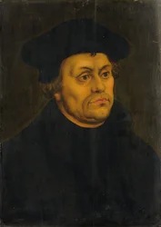 Retrato de Martín Lutero